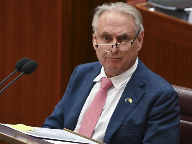 Senator Don Farrell asked the electoral matters committee to look into how things might be made fairer on the one-vote-one-value front. Picture: Martin Ollman