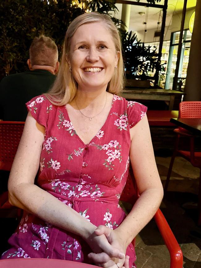 Ms Crawford’s body was found at the base of a retaining wall on the property, near a ride-on mower. Picture: Supplied