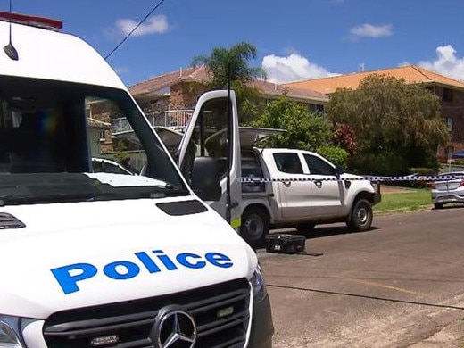 A man has died after an alleged assault on the New South Wales/Queensland border in the early hours of Sunday morning. Emergency services were called to a property on William Street in Tweed Heads, NSW, after reports of an alleged assault. Picture: 7News