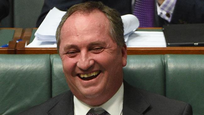 New Nationals leader and Deputy Prime Minister Barnaby Joyce is no dope. Picture: AAP Image/Mick Tsikas