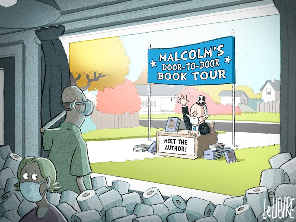 Coronavirus kills Mal’s book tour