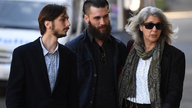 Hannah Quinn’s family were in court today. Picture: AAP Image/Dean Lewins