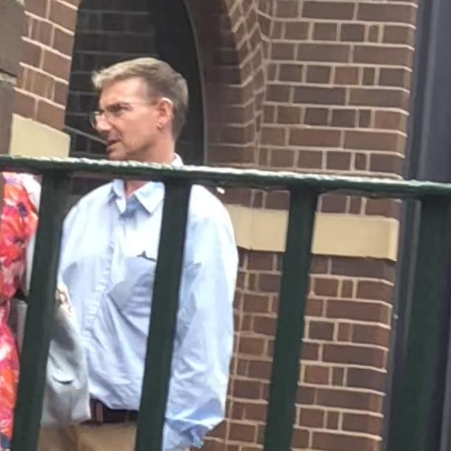 Daniel Sawley, 50, of Armidale, outside Manly Local Court on Wednesday. Picture: Manly Daily