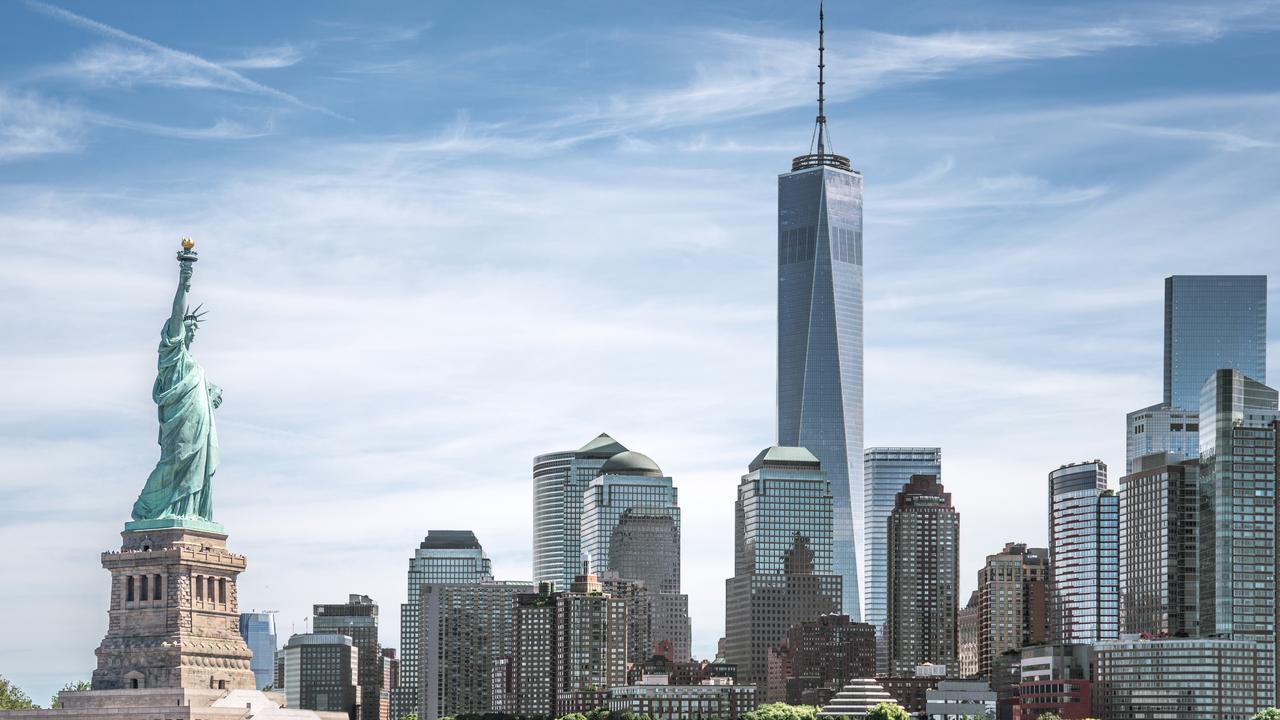 The Statue of Liberty with One World Trade Center in the background. Picture: istock