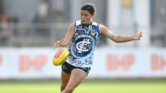 Blues champion Madison Prespakis is on the move to Essendon. Picture: Getty Images