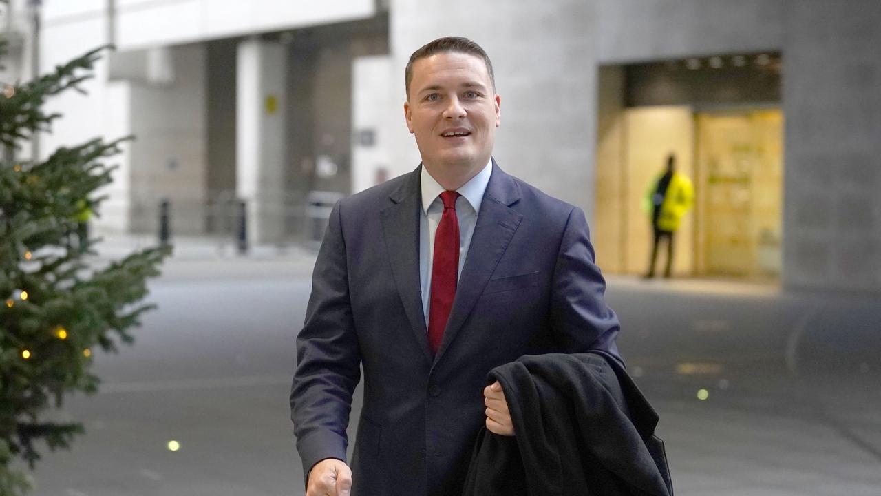 UK’s health and social care secretary Wes Streeting. Picture: Getty