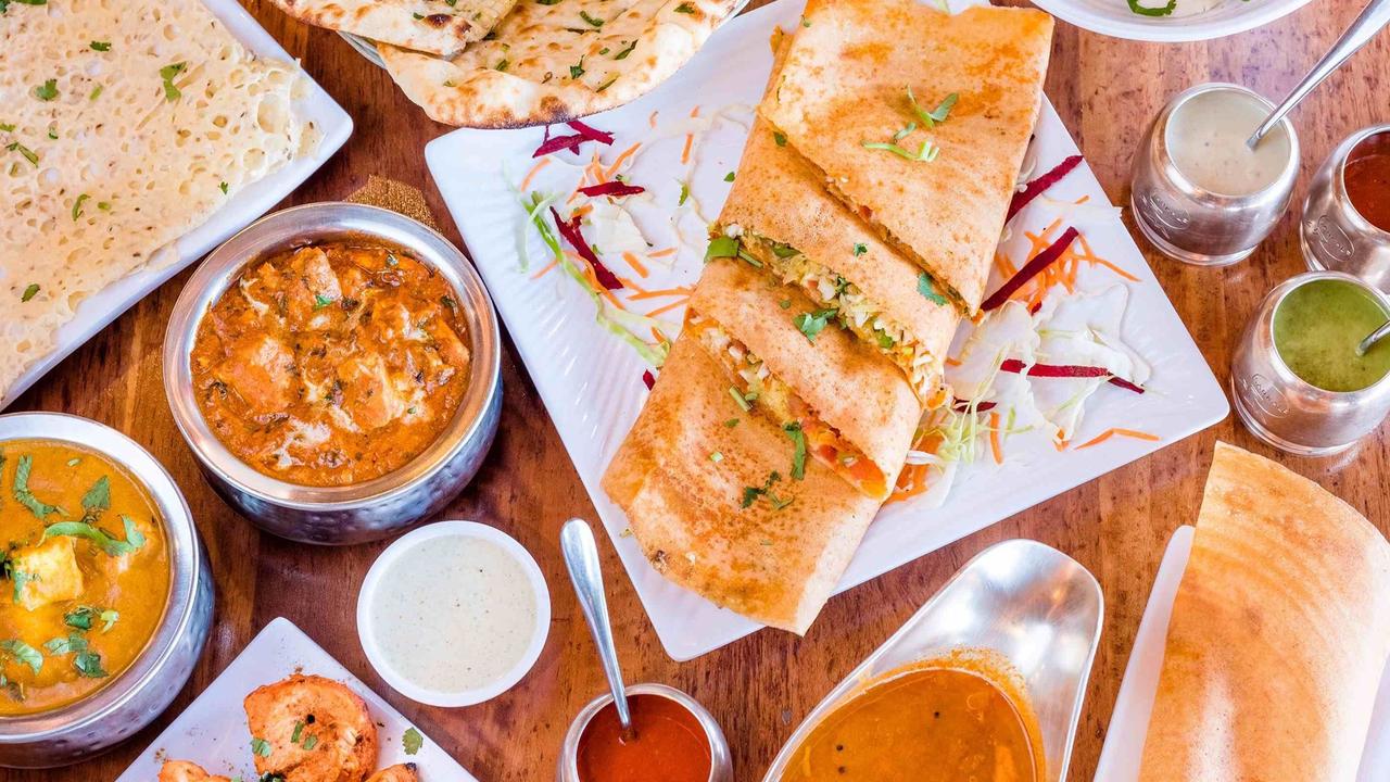 A spread of food that will be available at Sankalp in Aspley.