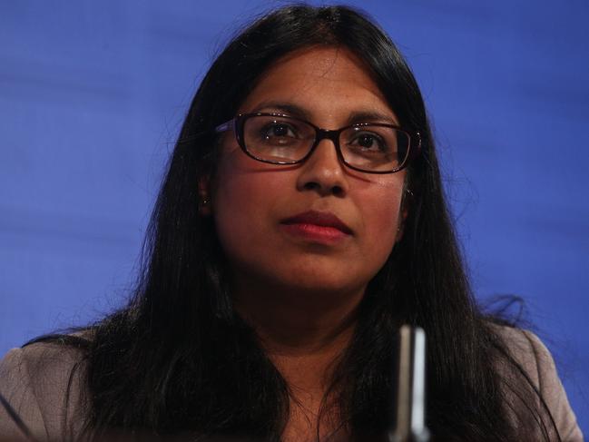 Karina Okotel at the National Press Club. Picture: Gary Ramage