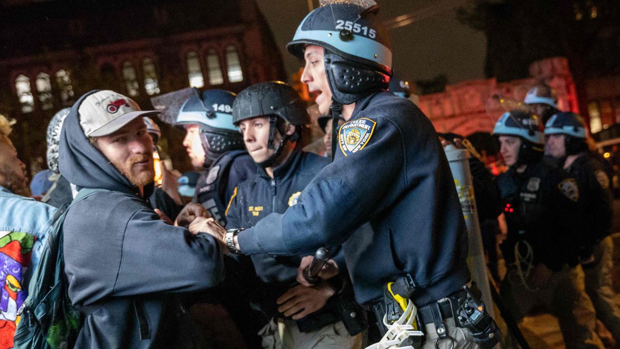 ‘Pushed to the brink’: 300 arrested in US campus chaos | news.com.au ...