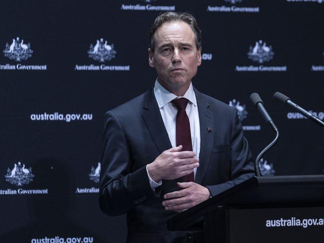 Health Minister Greg Hunt has hinted at what COVID-19 success looks like.