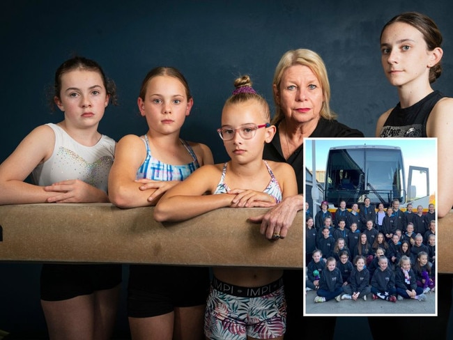 Allstars Gymnastics Club has been forced to travel to Dubbo for competition due to a Gymnastics Queensland ban.