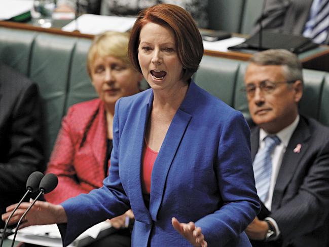 Bob Hawke believed history would judge former PM Julia Gillard kindly. Picture: Kym Smith