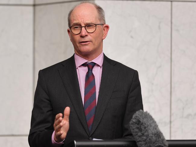 Chief medical officer Paul Kelly says ‘deaths will occur’. Picture: Gary Ramage / NCA NewsWire