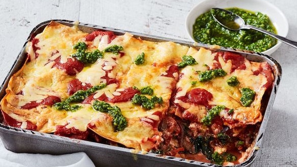 Go meat-free with this lasagne.