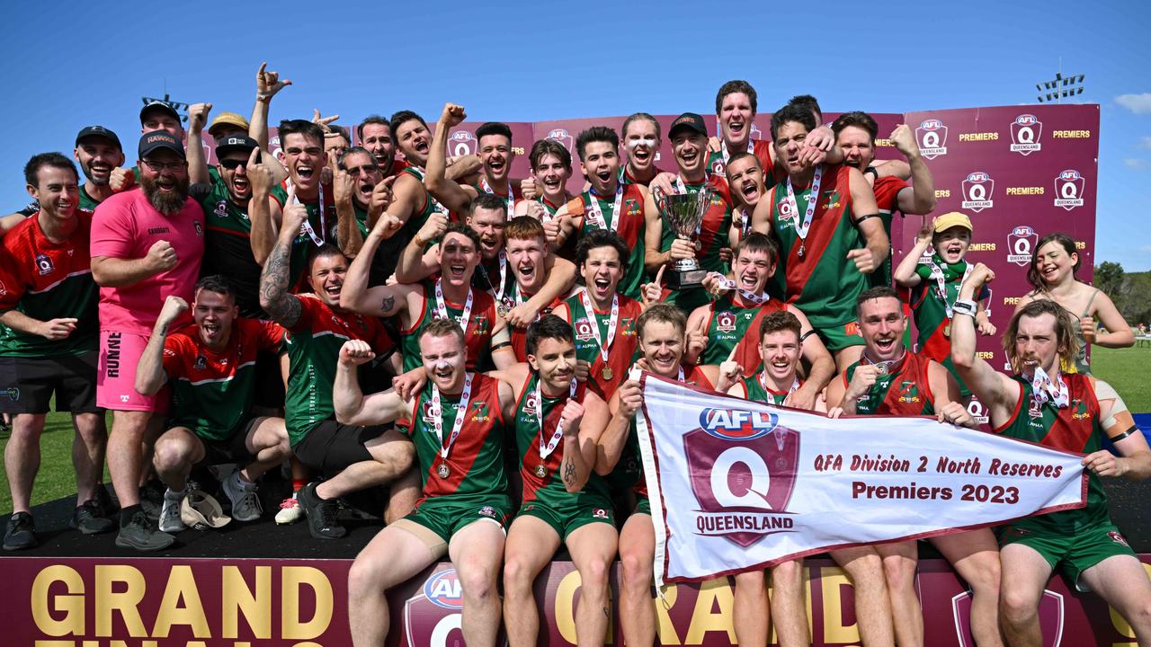 Sandgate Hawks won the QFA Div 2 North Reserves grand final. Picture: Supplied