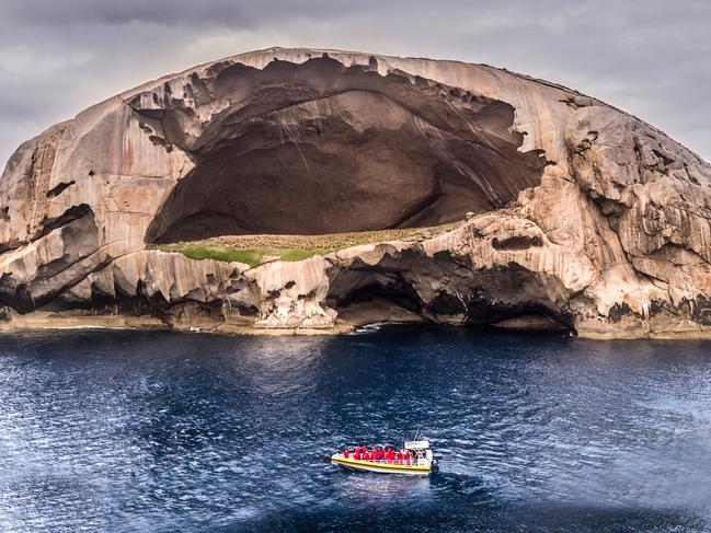 Take the water for an eco-wilderness boat toar at Wilsons Promontory.