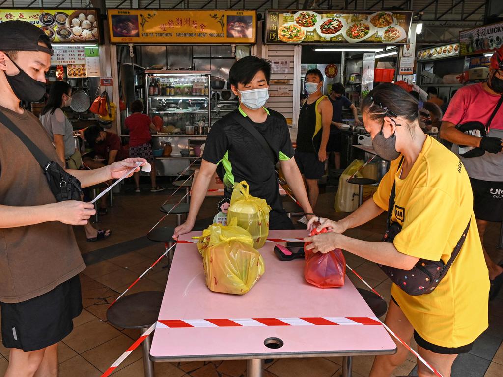 Singapore has largely kept COVID outbreaks under control. Picture: AFP