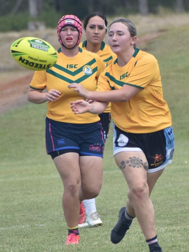 Faces of the CQ Capras under-17 and under-19 girls open trials at St Brendan's College, Yeppoon, on November 16, 2024.