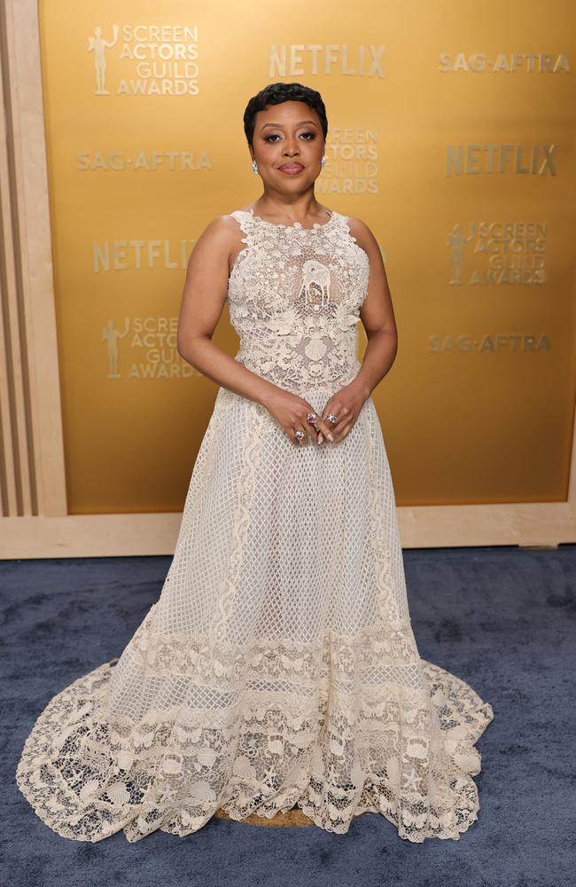 Quinta Brunson attends the 31st Annual Screen Actors Guild Awards in LA. Picture: Neilson Barnard/Getty Images