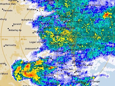 South East Queensland has been smashed by severe storms.