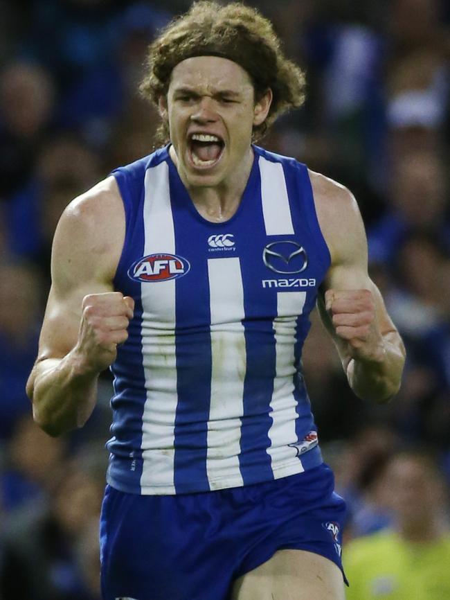 Ben Brown kicked six goals. Picture: George Salpigtidis