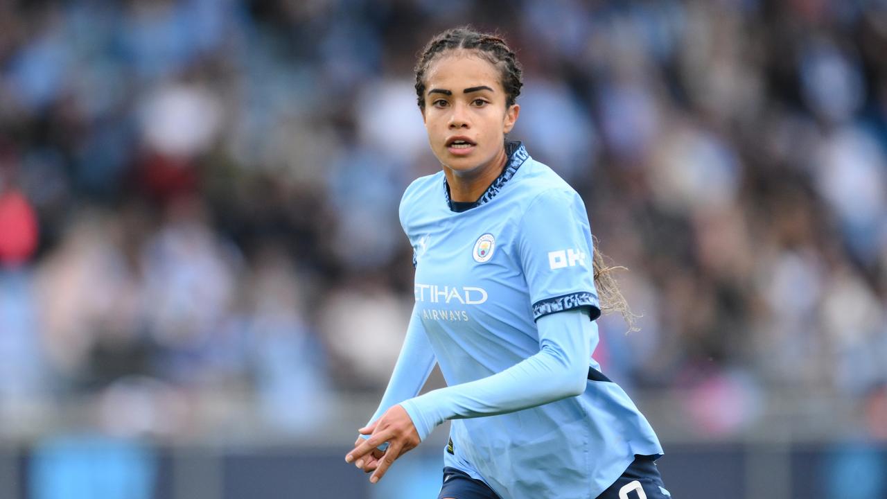 Mary Fowler is in red hot form for Manchester City. (Photo by Ben Roberts Photo/Getty Images)