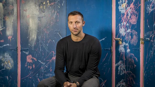 Ian Thorpe as the host of ABC TV show ‘Bullied’ earlier this year. Picture: Supplied