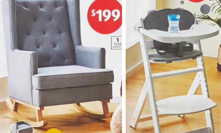 nursing chair aldi