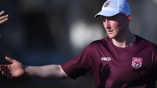 John Radel has impressed in his quest for an emerging Origin spot. Picture: QRL