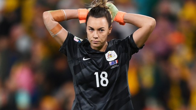 Matildas keeper Mackenzie Arnold makes mockery of Nike's World Cup jersey  snub