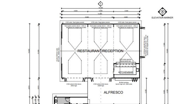 Plans for the facility. Picture: DAP.