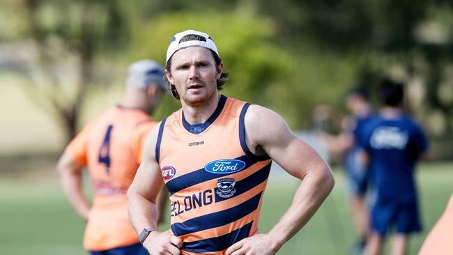 Patrick Dangerfield scored just 25 SuperCoach points in Geelong’s win. 