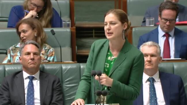 Peta Murphy asks final question in QT