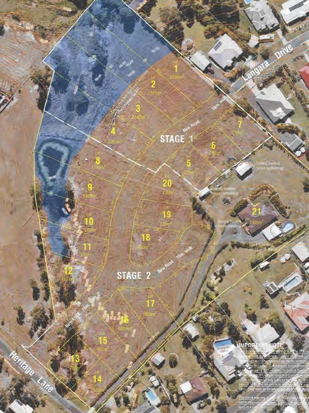 The new proposal includes blocks ranging from 730m sq to 2742m sq in size.