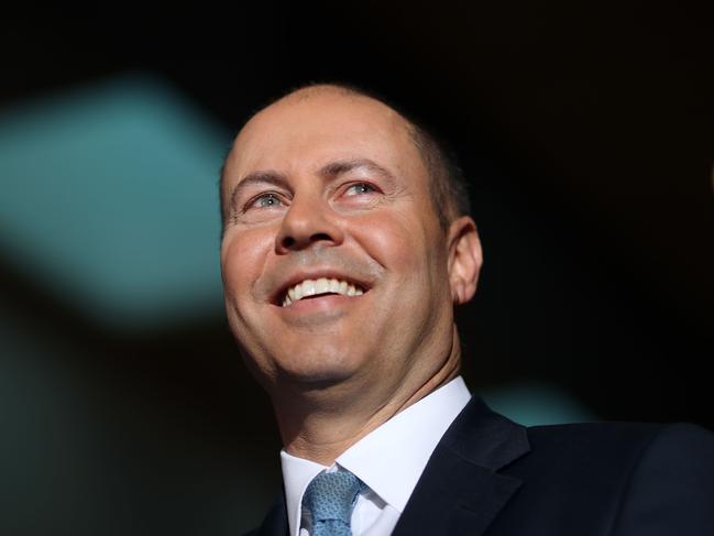 CANBERRA, AUSTRALIA NewsWire Photos MARCH, 25 2021: Australian Treasurer Josh Frydenberg during a press conference at Parliament House in Canberra. Picture: NCA NewsWire / Gary Ramage