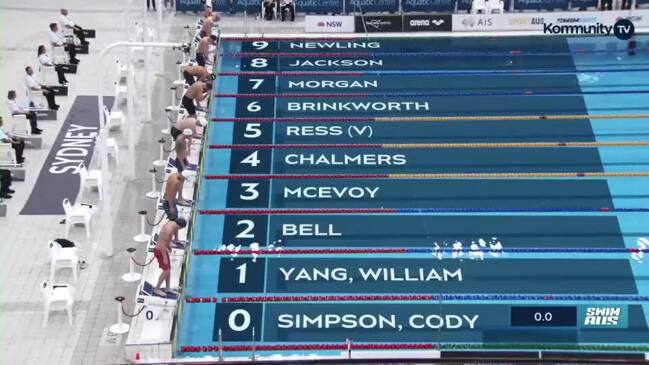 Replay: Australian Short Course Championships - Finals Men's 50m Freestyle