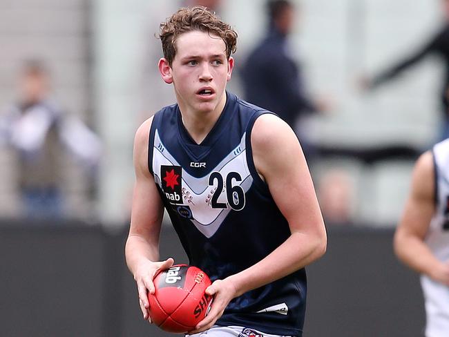 Vic Metro vs Vic Country at the MCG.  Riley Collier-Dawkins   . Pic: Michael Klein