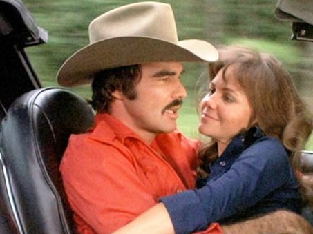 Burt Reynolds with Sally Field, who in later years he described as the love of his life.