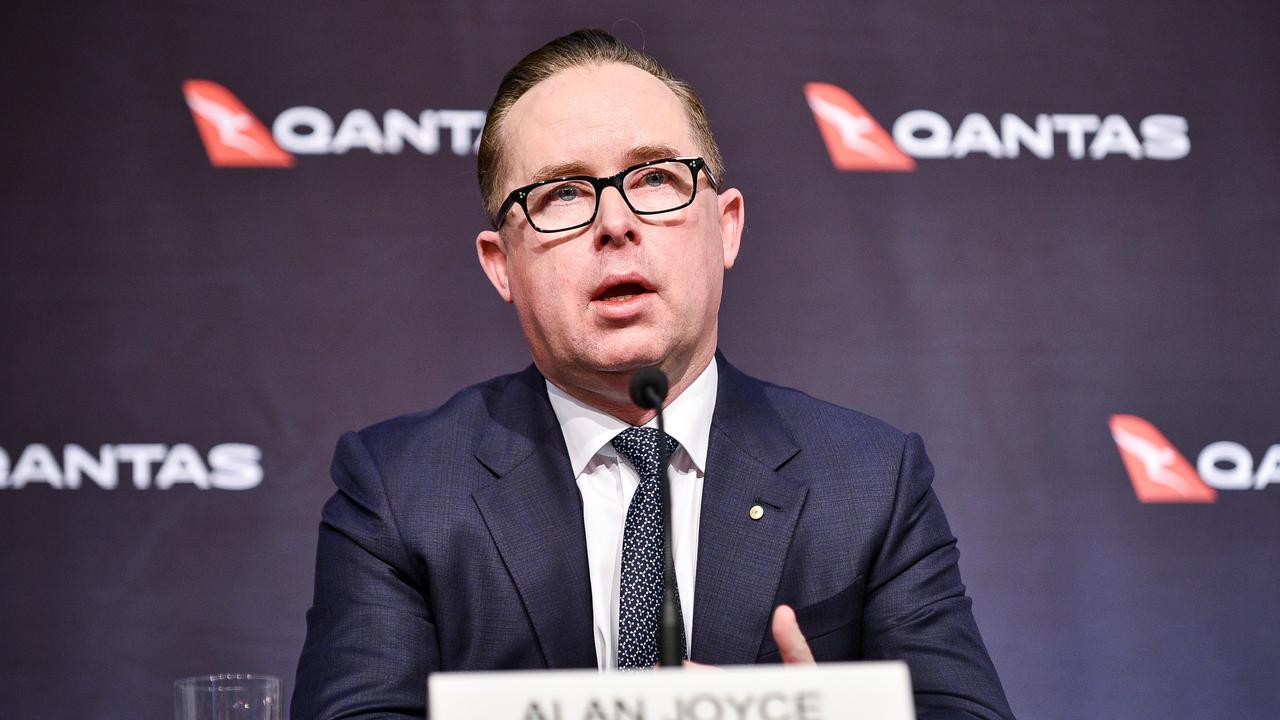 Qantas CEO Alan Joyce made headlines last week after announcing you will need a vaccine before flying with the airline. Picture: NCA NewsWire/Flavio Brancaleone