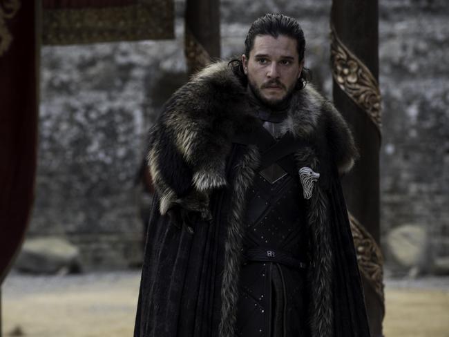 Alert ... Jon Snow is keenly aware of his place in the House Of Starks: “I forget nothing.” Picture: HBO