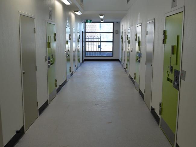 Inside the Malmsbury detention centre.