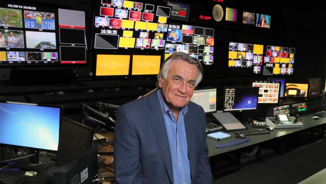 Barrie Cassidy was a former ABC darling, but spent election night slamming the national broadcaster. Stuart McEvoy/The Australian.