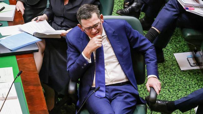 Daniel Andrews said some ‘very difficult decisions’ were made in the budget. Picture: NCA NewsWire / Ian Currie