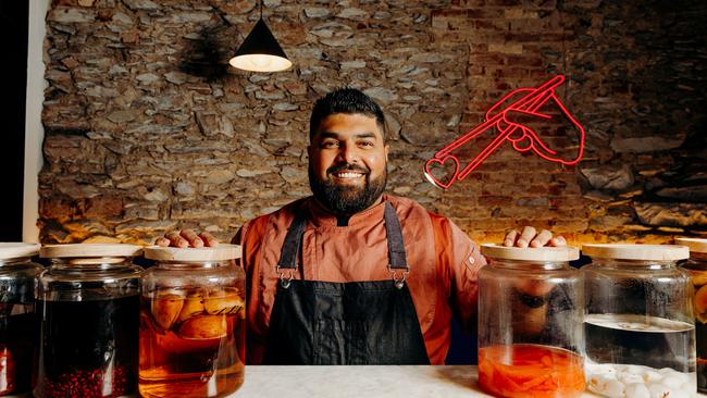 Executive chef Krish Dutt. Picture: Kelsey Zafiridis
