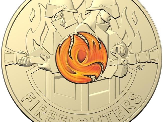 The circulated commemorative $2 coin released by the the Royal Australian Mint honouring Australia’s Firefighters.