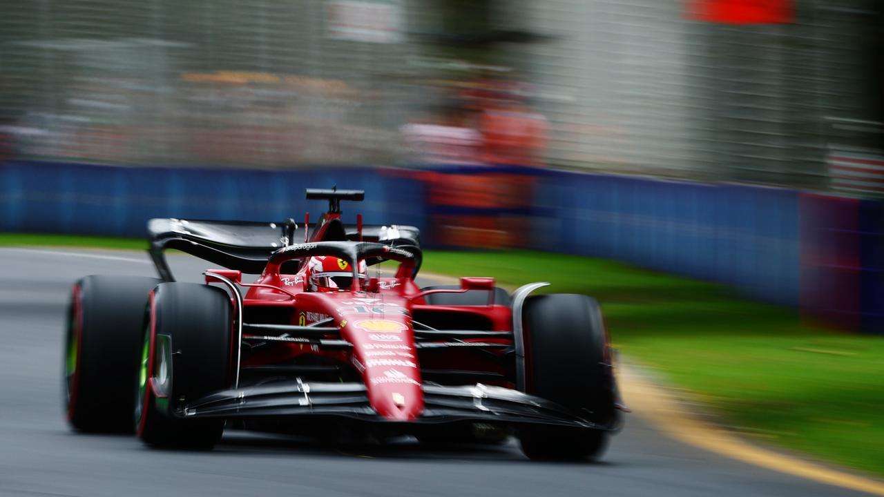 f1 grand prix qualifying results leclerc takes australian gp pole