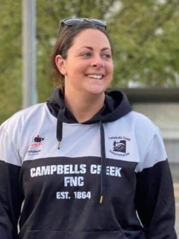 Campbells Creek president Maddy McMullin. Photo: Campbells Creek FNC.