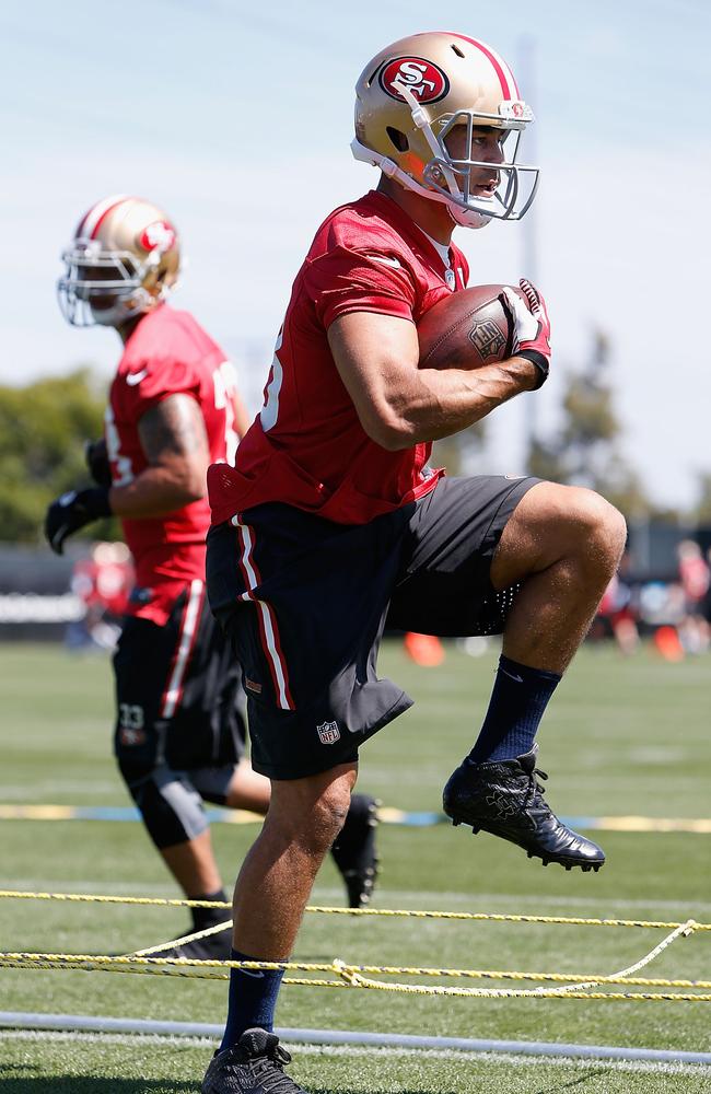 Jarryd Hayne wraps up preparations for start of 49ers offseason workout  program - Niners Nation