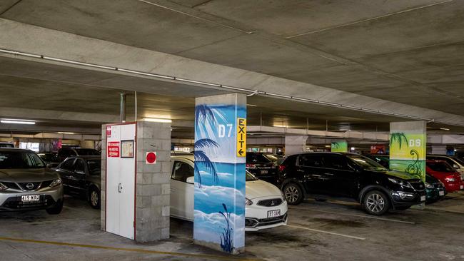 The Bruce Bishop carpark in Surfers Paradise. Picture: Jerad Williams