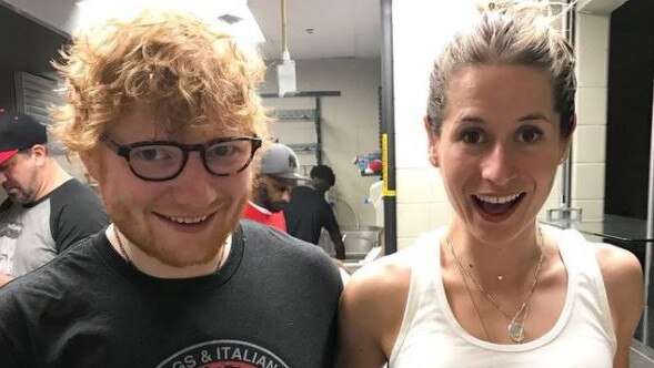 Ed Sheeran and Cherry Seaborn began dating in 2015. Picture: Facebook.